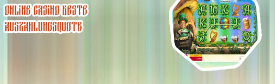 Auszahlungsquote online casino