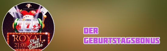 Casino geburtstagsbonus