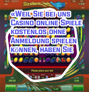 Casinospiele kostenlos spielen