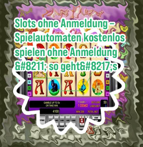 Video slots kostenlos spielen ohne anmeldung